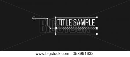 Callout, Headers Vector Illustration. Callout, Headers For Infographics, Advertising, Video Producti