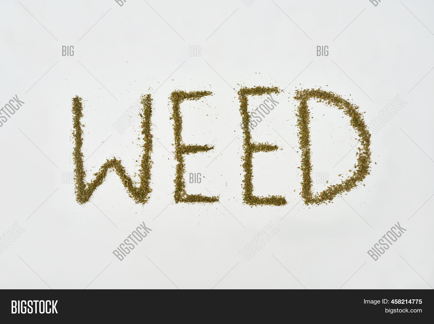 Weed Word Dry Crushed Image & Photo (Free Trial) Bigstock