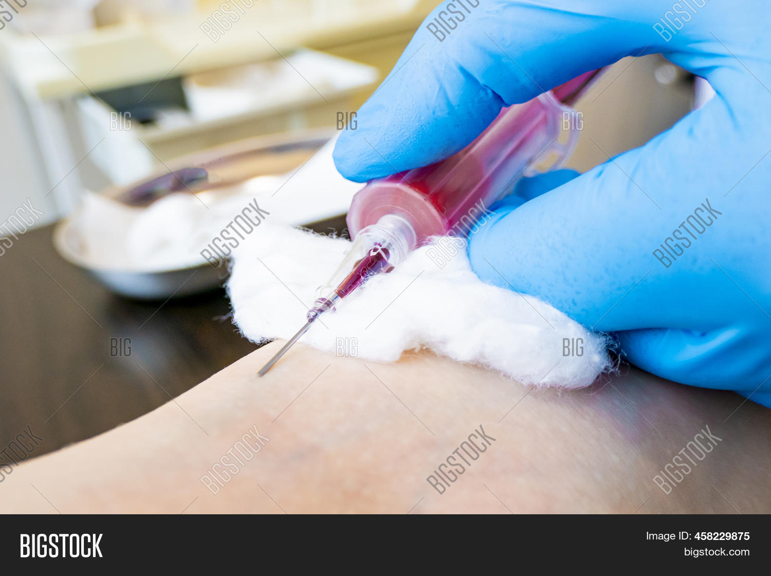Close Nurse Pricking Image & Photo (Free Trial) Bigstock