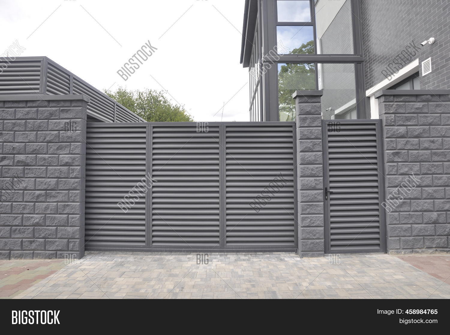 Modern Entrance Gate Image & Photo (Free Trial) Bigstock