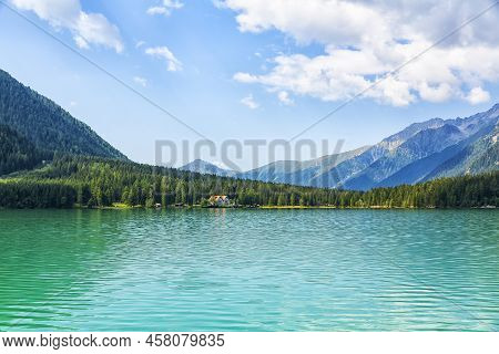 Lake Antholz, A Beautiful Lake In South Tyrol