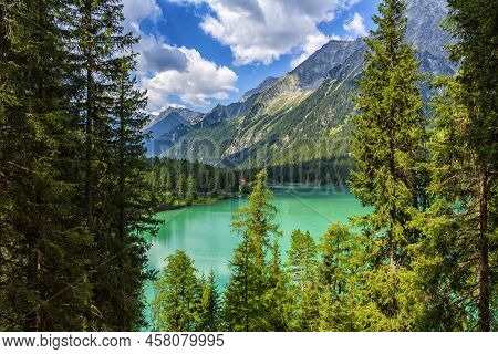 Lake Antholz, A Beautiful Lake In South Tyrol