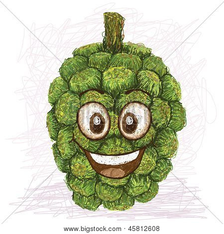 Pandanus feliz fruta
