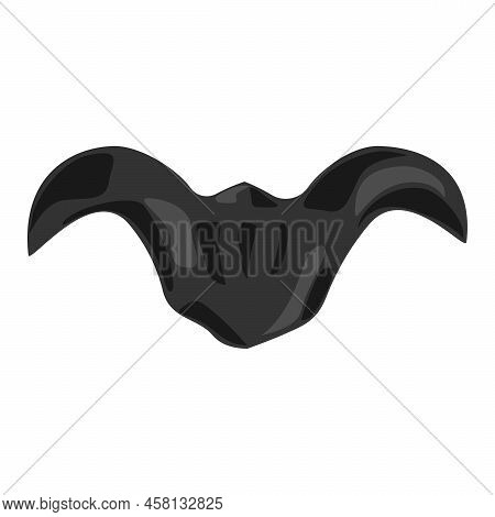 Cartoon Mid Autumn Festival Food. Water Caltrop Isolated On White Background, Flat Design, Vector, I