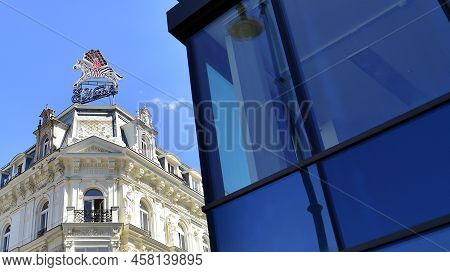 Warsaw, Poland. 14 July 2022. Sign Fundacja Rpnalda Mcdonalda. The Headquarters Of The Ronald Mcdona