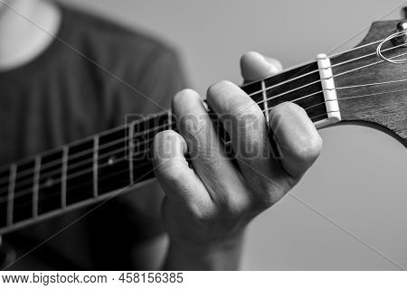 Musicians Are Catching Guitar Chords.