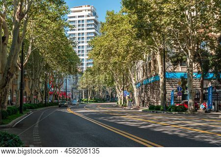 Tbilisi, Georgia - 18 September, 2021: Chavchavadze Avenue In Tbilisi