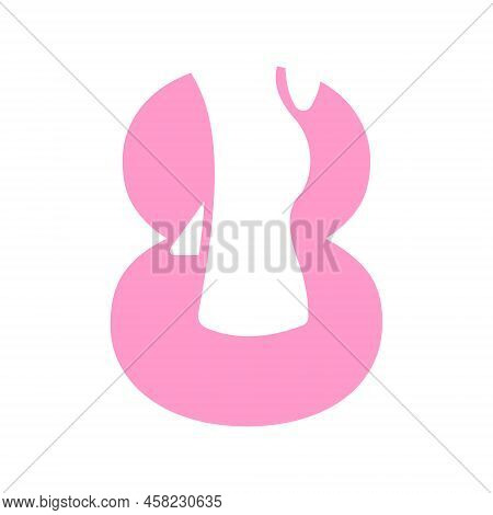 Letter 8 Foot Treatment Logo And Foot Surgery Logo Template Concept With Foot Care