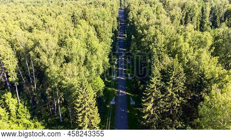 Russia, Vladimir Region, June 20 2022, Memorial Complex At The Site Of The Death Of Yuri Alekseevich