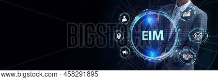 Eim Enterprise Information Management System.the Concept Of Business, Technology, The Internet And T
