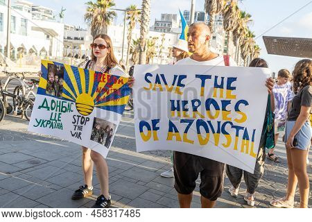 Protest Against Russian Aggression In Ukraine