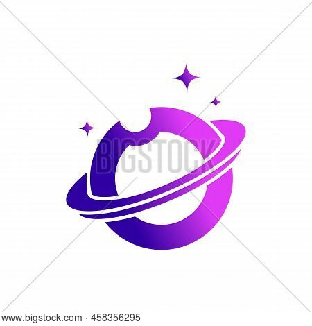 Planet Shirt Logo Design planet and  shirt icon