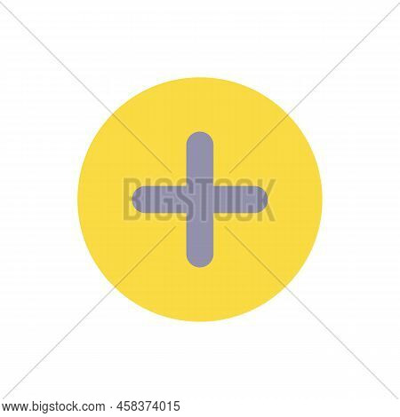 Add Button Flat Color Ui Icon. Increase Volume. Toolbar Control Element. Boosting Sound. Menu Comman