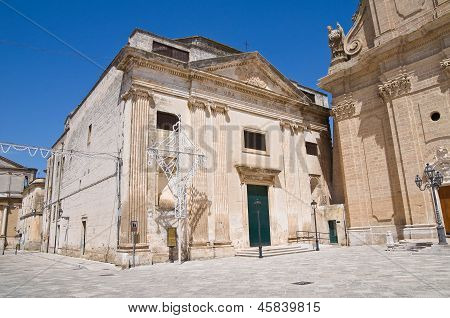 Iglesia de Santa Chiara. Francavilla Fontana. Puglia. Italia.