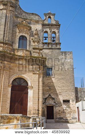 Santo Spirito Kilisesi. Francavilla Fontana. Puglia. İtalya.