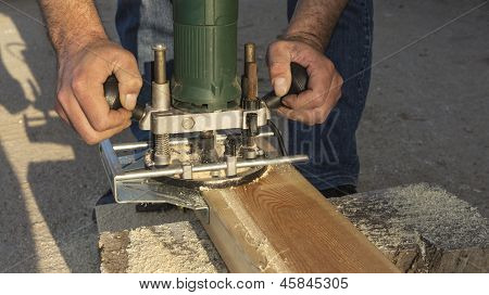 Dřevo Router