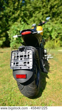 Warsaw, Poland. 19 July 2022. The Junak M15 Motorcycle Is A Combination Of The Classic Cruiser Line 