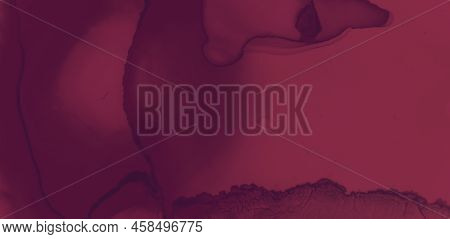 Red Wine Splash. Watercolour Maroon Pattern. Graphic Burgundy Design. Bright Maroon Pattern. Color W