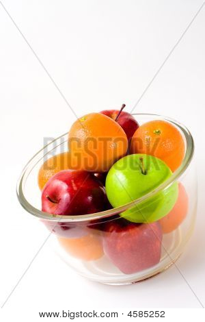 Madskål med frugt grønt rød Orange 2