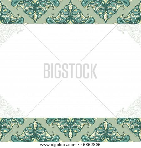 Fondo ornamental con lugar para texto
