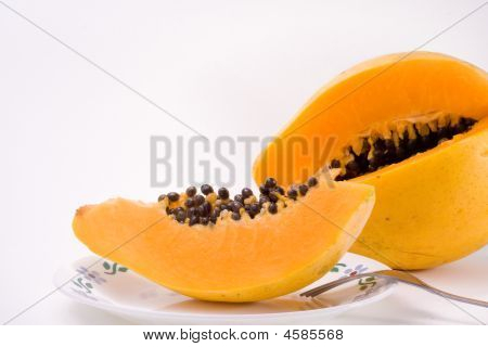 Papaya frugt