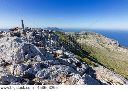 View Of The Mountains Near Valldemosa In Mallorca (balearic Islands)