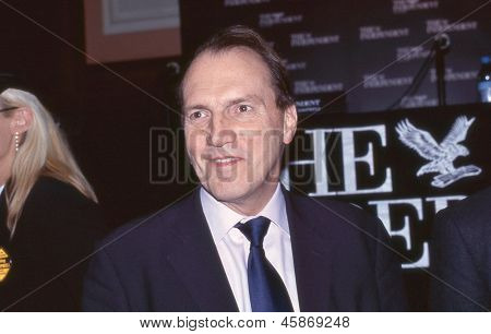 LONDON - februari 23: Rt.Hon. Simon Hughes, Liberal demokrat MP för Bermondsey och gamla Southwark, 