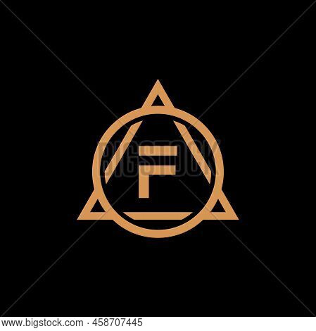 Creative Letter F Logo Design Vector Template