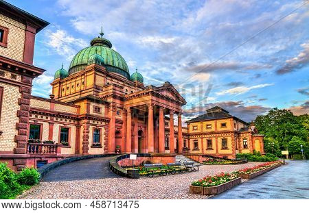 Kaiser Wilhelm Bad, A Historic Bathhouse In Bad Homburg Vor Der Hohe, Germany