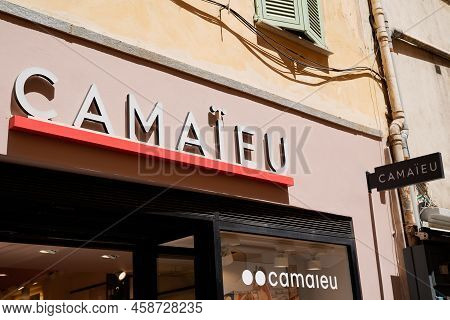 Bordeaux , Aquitaine France - 07 22 2022 : Camaieu Logo And Sign Text Of Brand Store Camaïeu Of Fren