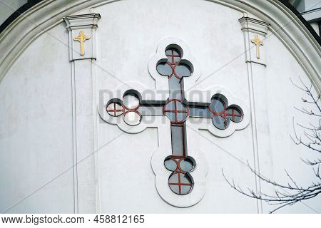 Kiev, Ukraine November 22, 2020: Cathedral Of St. Olga In The City Of Kiev
