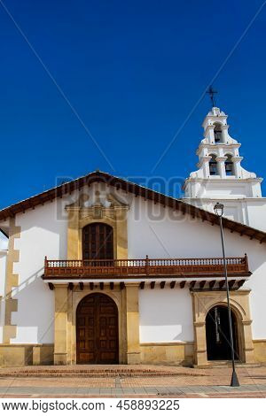 Parish Of Our Lady Of The Rosary Or Church Of The Renewal At The City Of Chiquinquira In Colombia