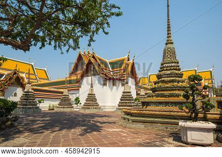 Wat Pho (known Also As The Temple Of The Reclining Buddha) Is A Buddhist Temple Complex In Bangkok, 