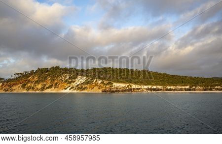 View Of The West Coast Of The Fraser Island, Known By The Aboriginal Name Of K'gari, A 122 Km Long S