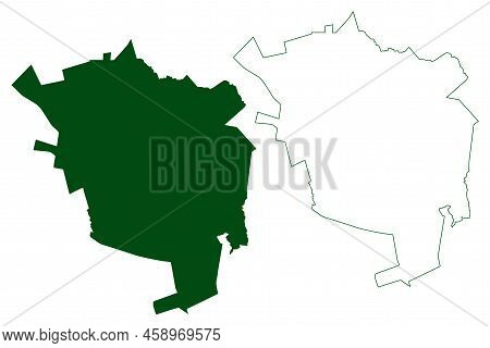 Santa Isabel Municipality (free And Sovereign State Of Chihuahua, Mexico, United Mexican States) Map