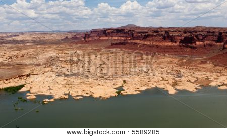 Hite übersehen See Powell-utah