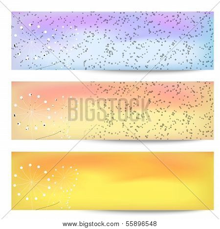 Set Abstract Banner
