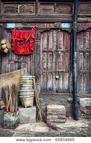 Wooden House In Kathmandu
