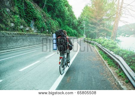 Man Ride A Bicycle