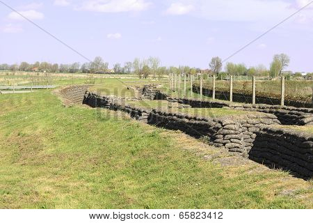 Trench Of Death World War 1 Belgium Flanders Fields