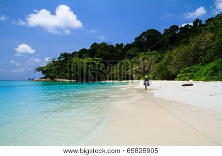 White Beach at Tachai Island