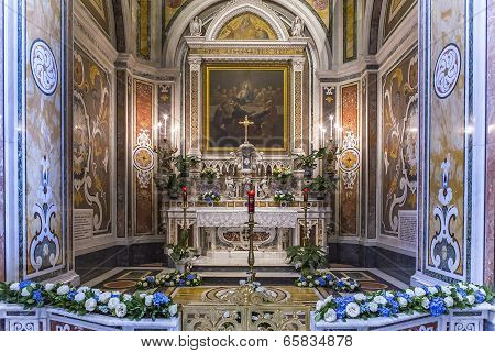 The Duomo, cathedral of Amalfi, campania, Italy