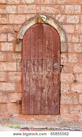 Old Door In Riga, Latvia