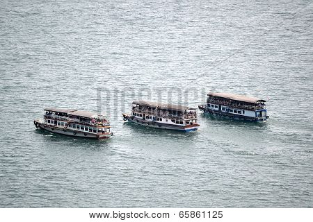 ferry boat at toba lake