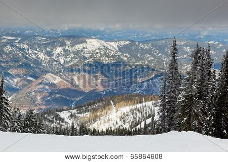 Sunshine On Snowy Mountains