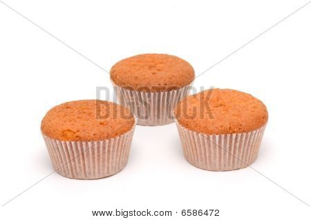 Fruitcakes v papírové obalu.
