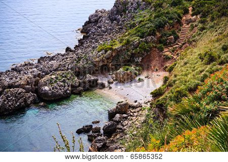 Small bay in Sicily
