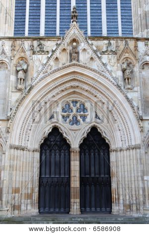 York Minster West drzwi