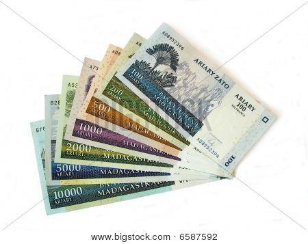 Valuta del Madagascar.