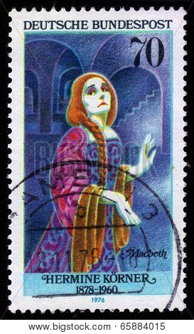 Hermine Korner (1878-1960) As Lady Macbeth